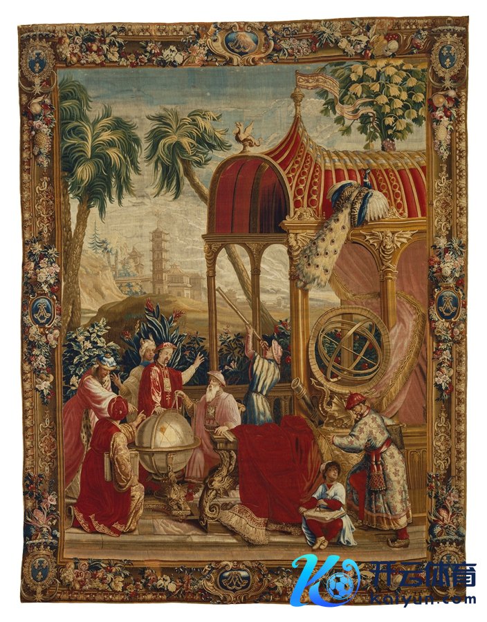 中国天子出门巡幸挂毯    出书社供图